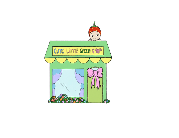 Cute Little Green Shop